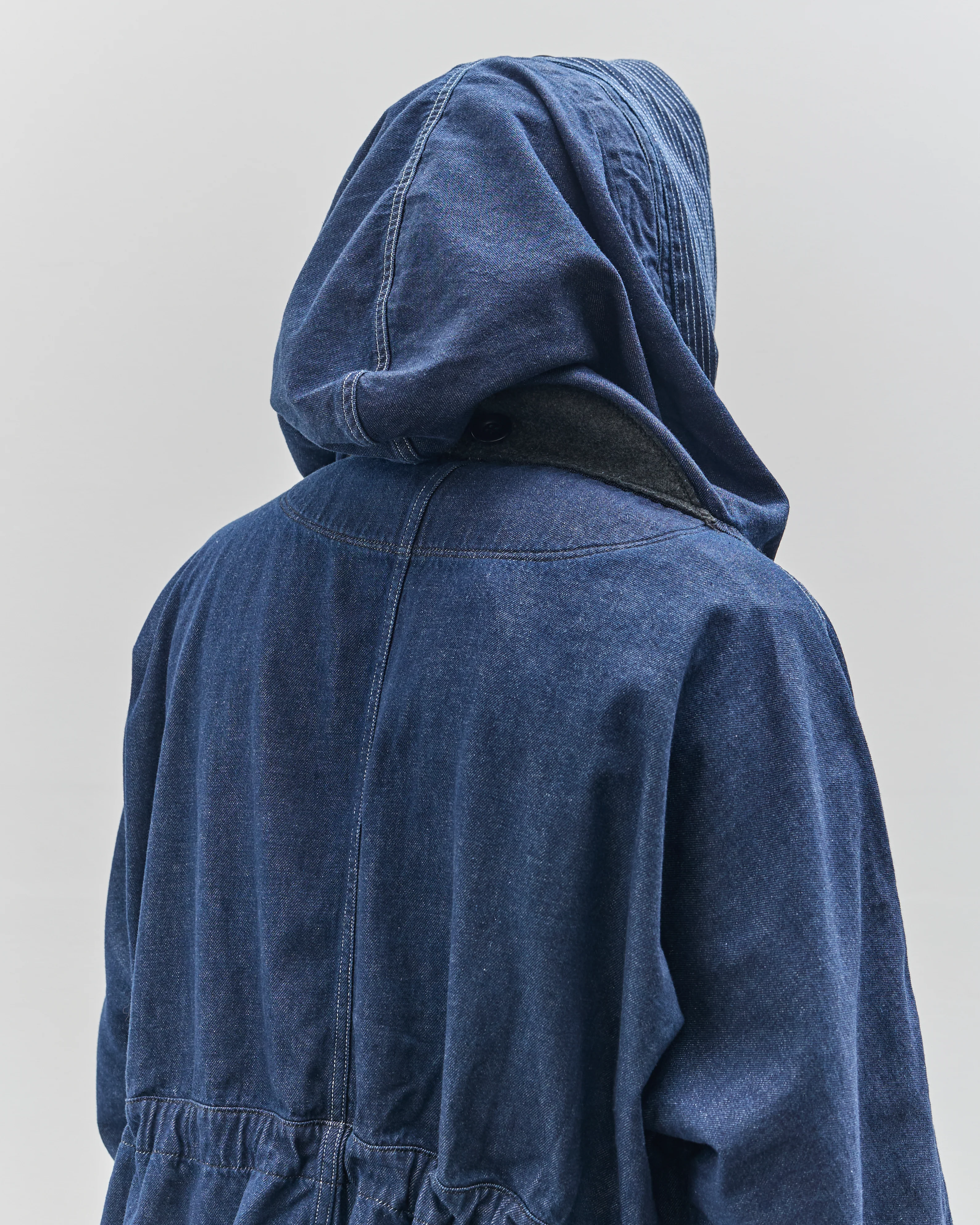 Kapital 10oz Denim Ring Coat, Indigo - Image 16