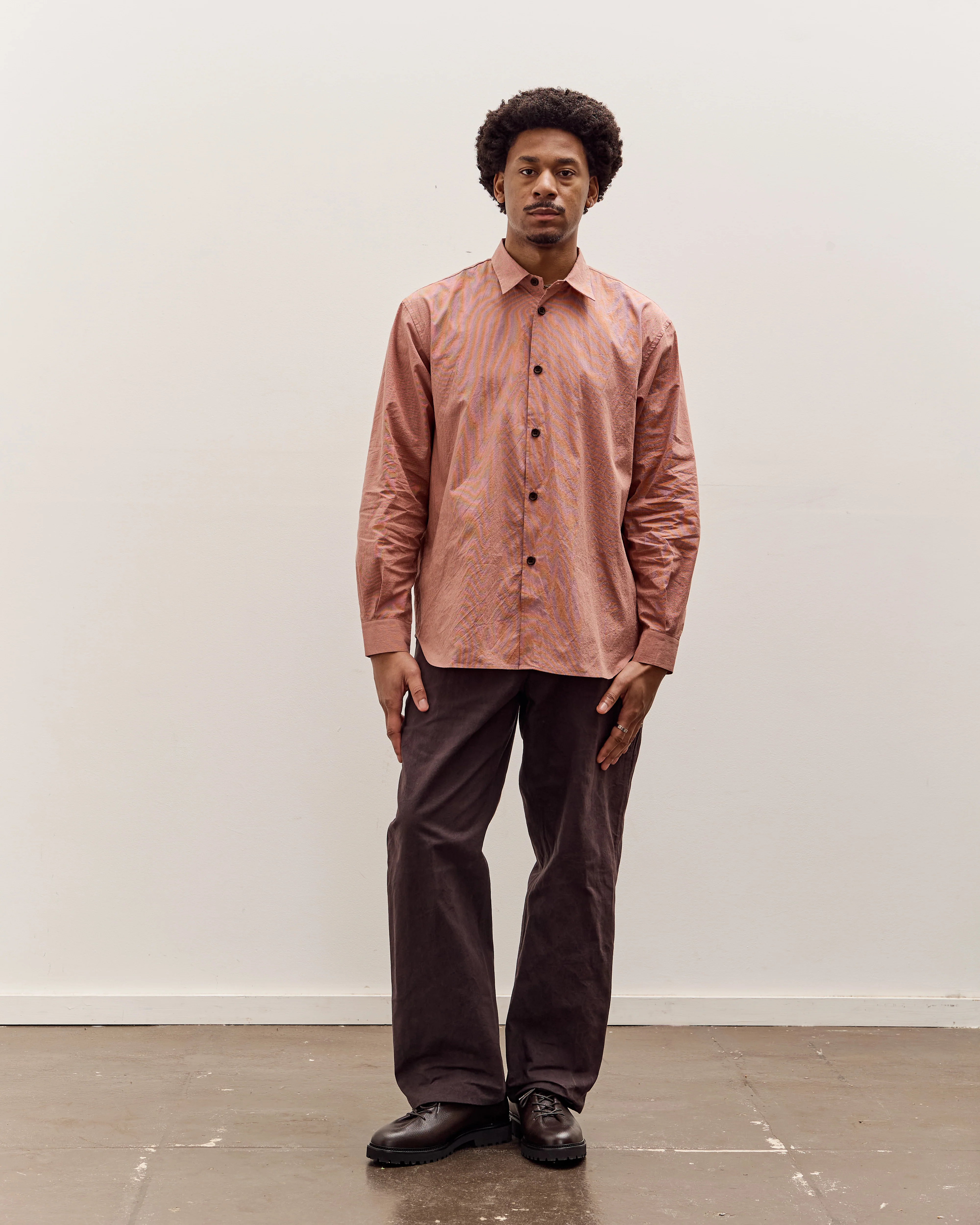 MAN-TLE R20P4 Wide Pants, Earth Wax - Image 8
