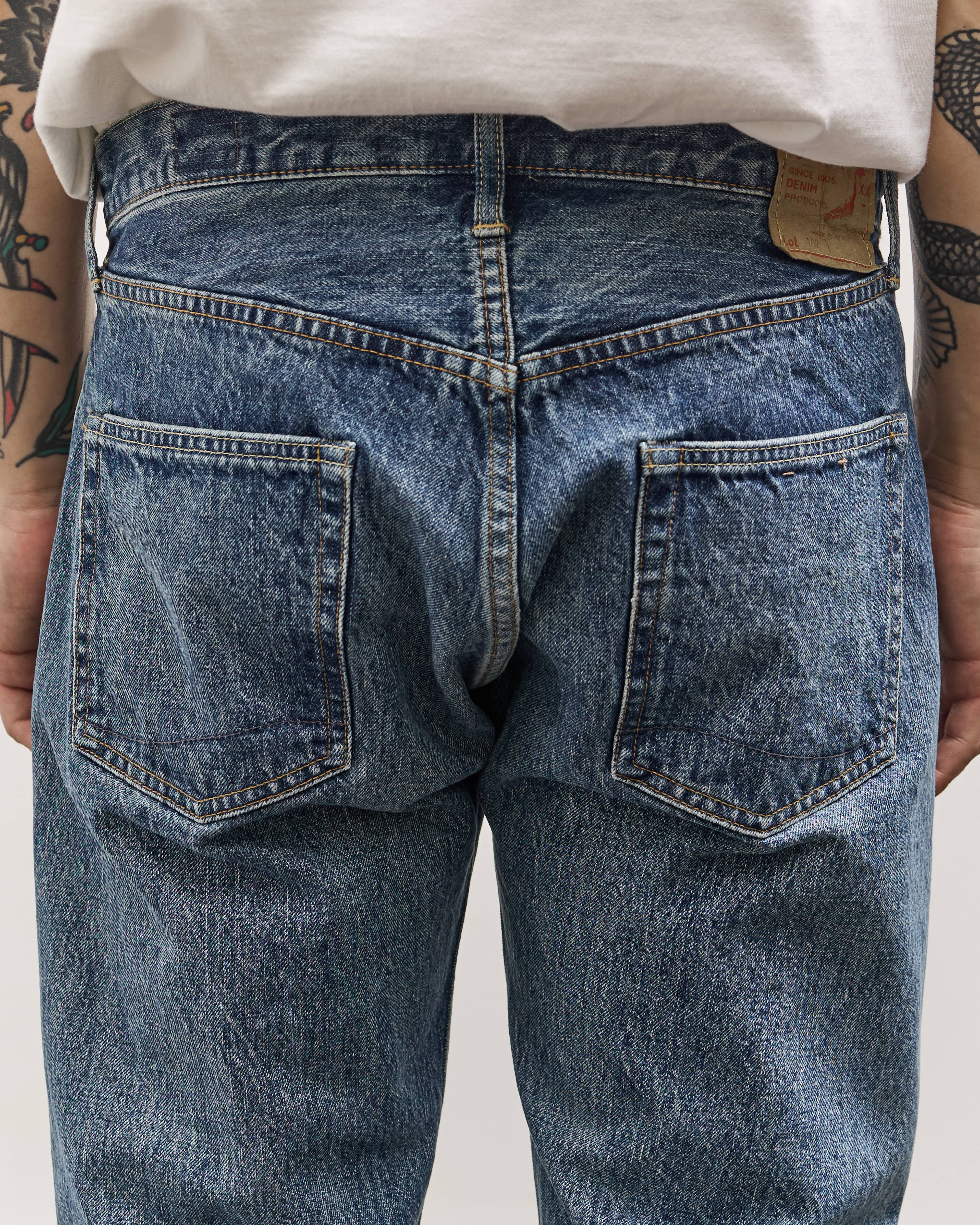 orSlow 107 Ivy Fit Denim, 2 Year Wash - Image 7