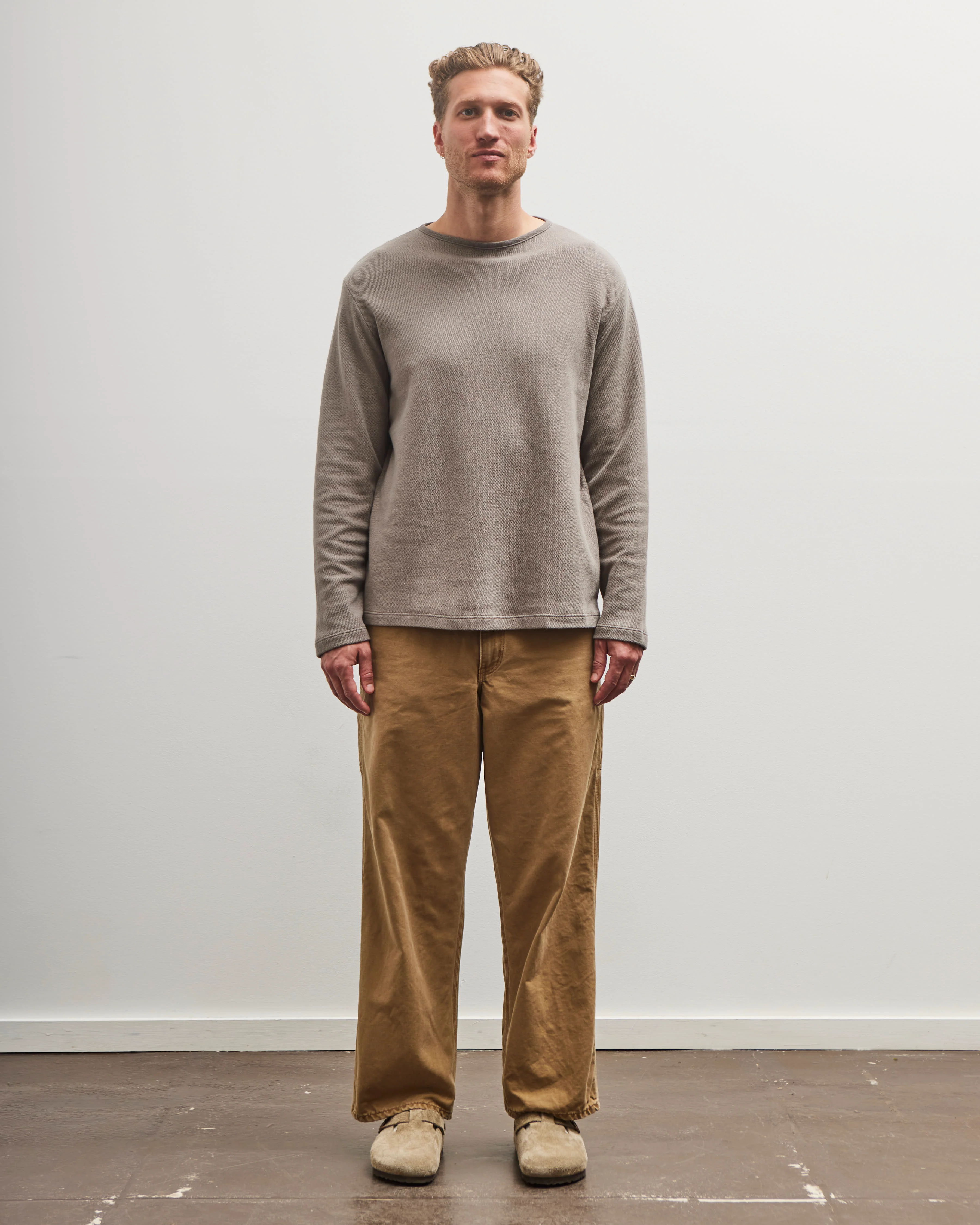 orSlow Dad'S Fit Painter Pants, Brown - Image 3